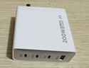 移速【3C認(rèn)證】200W氮化鎵充電器Type-C多口PD快充頭桌面充電站適用蘋果聯(lián)想筆記本電腦華為小米手機(jī) 曬單實(shí)拍圖