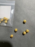 行金銀中黃金吊墜 足金999核桃珠配件 隔珠吊墜編手繩項(xiàng)鏈DIY掛墜 送禮 核桃珠吊墜（多顆）克重多退少補(bǔ) 約0.8克 曬單實(shí)拍圖