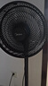 美的（Midea）【超級(jí)單品】七葉輕音立式電風(fēng)扇家用柔風(fēng)落地扇臺(tái)式桌面小型風(fēng)扇大風(fēng)量節(jié)能搖頭宿舍電扇 SAF30AB 曬單實(shí)拍圖