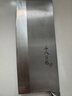 十八子作 廚房刀具斬切兩用切菜刀切片刀切肉女士專用 陽(yáng)江十八子菜刀家用 祥韻切片刀【SL2218-B】 曬單實(shí)拍圖