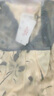 歐迪芬100%純棉女士睡衣女夏季短袖長褲蕾絲可外穿家居服套裝杏色2XL 曬單實拍圖