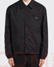 PRADA/普拉達【禮物】男士Re-Nylon 再生尼龍夾克外套 黑色 50 曬單實(shí)拍圖