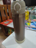 膳魔師（THERMOS）保溫杯鈦杯500ml超輕商務(wù)咖啡水杯子七夕節(jié)教師節(jié)禮物TCTG礦石金 曬單實拍圖