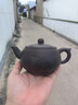 庫(kù)存宜興純手工茶壺紫砂壺老壺原礦老一廠老料紫砂壺庫(kù)存宜興老式 49款景舟像章井欄 350ml 曬單實(shí)拍圖