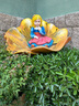 牧萌兒童雨衣男童女童防水全身雨披幼兒園小學(xué)生雨具 粉色草莓兔 S 曬單實拍圖