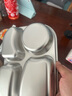 美廚（maxcook）316L不銹鋼飯盒分格餐盤 微波爐飯盒學(xué)生飯盒4格帶蓋卡皮MCFT9156 曬單實(shí)拍圖