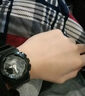 卡西歐（CASIO）手表女G-SHOCK學(xué)生防水運動(dòng)考試經(jīng)典三眼雙顯電子石英日韓表禮物 GMA-S120MF-1A 酷黑潮范 曬單實(shí)拍圖