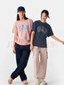 Gap男女裝2025春季新款純棉字母印花logo短袖T恤上衣美版797924 藏藍(lán)色 XL 美碼 2XL亞洲碼185/108A 曬單實(shí)拍圖