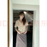 Hellooo Eat重工手工鉤花古著(zhù)感開(kāi)衫2025春夏杏色翻領(lǐng)單排扣短袖外套EM2912 杏色第二批 L 曬單實(shí)拍圖
