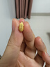 周六福（ZLF）  黃金耳飾女款足金在逃公主系列羽毛耳釘少女夢(mèng)羽 計(jì)價(jià)T 1.42g 曬單實(shí)拍圖