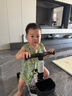 貝易（BEIE）至尊滑板車六合一 嬰兒童0-6歲可折疊坐寶寶 云母灰（升級款） 曬單實拍圖