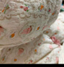 巴拉巴拉嬰兒花版羽絨服女童冬季短款外套保暖甜美時(shí)尚萌208424107010 曬單實(shí)拍圖