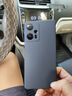 適用紅米Note12Turbo手機殼不沾毛不變色redmi保護套硅膠note12T全液態(tài)防摔耐磨全包精孔鏡 紅米Note12Turbo【素雅黑】 曬單實(shí)拍圖