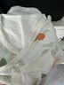 童泰（TONGTAI）嬰兒短袖包屁衣夏季新生兒衣服寶寶連體衣哈衣睡衣竹棉果果綠59cm 曬單實(shí)拍圖