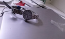 上海手表男女自動機械品牌名表【七夕禮物】情侶夜光鋼帶防水表S8629 【女表推薦】夜光雙歷銀盤女表 曬單實拍圖
