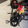 鳳凰自行車(chē);PHOENIX BICYCLE鳳凰兒童自行車(chē)3歲到6歲男孩單車(chē)8歲女款帶輔助輪小孩腳踏車(chē)新款 櫻桃紅鎂合金車(chē)架一體輪+碟剎+98 14寸【建議身高95-115cm】 曬單實(shí)拍圖