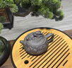 陶羽老陶泥粗陶龍紋石瓢壺家用陶瓷泡茶壺高檔會(huì)客簡約功夫茶具禮盒裝 老陶泥·粗陶龍紋石瓢壺·簡裝 曬單實(shí)拍圖
