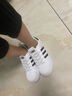 ADIDAS   三葉草兒童經(jīng)典貝殼頭運動(dòng)板鞋小白鞋 JS0718 32 曬單實(shí)拍圖