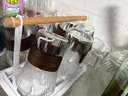 青蘋果耐熱玻璃杯子水壺套裝 新中式豎紋家用耐高溫防燙泡茶水杯 1壺6杯 曬單實(shí)拍圖