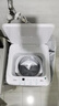 美的（Midea）迷你洗衣機 MB30V21EPLUS 3KG嬰兒小型兒童內衣洗衣機 全自動(dòng)波輪 省電 健康除螨宿舍 以舊換新 曬單實(shí)拍圖