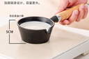 樂(lè)扣樂(lè)扣（LOCK&LOCK）油潑面熱油潑油小鍋鑄鐵無(wú)涂層平底鍋家用淋油神器煎蛋餃鍋 鑄鐵潑油鍋-雙導(dǎo)流口【13cm】 曬單實(shí)拍圖