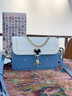 愛(ài)情海牛皮包包女包斜挎包品牌單肩包小方包生日禮物高級感送女友老婆 曬單實(shí)拍圖
