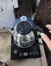 立客全自動(dòng)上水電熱水壺食品級(jí)不銹鋼燒水壺煮水泡茶壺多段調(diào)溫智能飲水機(jī)快速燒水單茶爐套裝 1L 全自動(dòng)底部上水（不銹鋼套裝） 曬單實(shí)拍圖