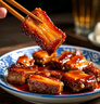 龍大肉食 黑豬軟骨肋排凈重2斤 豬脆骨軟排 糖醋排骨紅燒食材 黑豬肉生鮮 曬單實拍圖