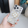 魔巖適用iPhone17promax手機(jī)殼蘋果16鏡頭全包保護(hù)套防摔iPhone17Air可愛四葉草輕奢女ins風(fēng)高級感 輕奢四葉草【銀灰色】電鍍邊框｜自帶鏡頭膜 iPhone 16 曬單實(shí)拍圖