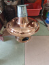 炊老爺（CHUILAOYE）銅火鍋老式木炭銅火鍋專用老北京碳土銅鍋火鍋涮羊肉鴛鴦鍋具 曬單實拍圖