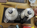 半球（PESKOE）自動(dòng)上水壺 煮茶器電茶爐 一機雙爐 高硼硅玻璃電水壺+噴淋煮茶器 一鍵全自動(dòng)上水燒水  HY-30 曬單實(shí)拍圖
