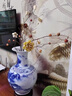 禮御友嘉（FORYOOGA）景德鎮(zhèn)陶瓷擺件青花瓷花瓶客廳插花中式高檔仿古工藝品瓷器賞瓶 大號 高度50cm 曬單實拍圖