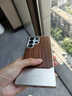 Eary【胡桃實(shí)木殼】適用三星Galaxys25Ultra手機殼無(wú)邊框商務(wù)高級感金屬推拉保護套高端男半包裸機手感 【鈦銀色】胡桃原木+金屬/磁吸充電/一鍵拆裝 曬單實(shí)拍圖