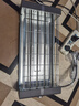 小熊（Bear）電烤爐 燒烤爐 電燒烤爐家用 電烤串機戶(hù)外燒烤架烤肉烤串一體烤肉爐電烤架室內無(wú)煙電爐烤腸機 煙紫灰【接油盤(pán)+烤網(wǎng)】DKL-L20L5 1層 曬單實(shí)拍圖