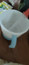 利其爾（Richell） 可按壓學(xué)飲杯兒童吸管水杯嬰兒訓練杯暢飲杯吸管杯牛奶杯漱口杯 清新黃 曬單實(shí)拍圖