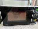 美的（Midea）微波爐家用小型20升轉(zhuǎn)盤(pán)加熱 智能菜單 一鍵解凍 殺菌電子除味 薄膜按鍵（M1-L213C） 曬單實(shí)拍圖