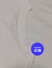 優(yōu)衣庫童裝男童女童圓領(lǐng)T恤/短袖全棉純色糖果彩色打底百搭474591 00 白色 140 曬單實(shí)拍圖