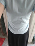 班尼路（Baleno）抽褶正肩緊身短款短袖t恤打底衫女2025夏季女裝新款潮流內搭上衣 曬單實(shí)拍圖