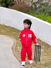 G.DUCKKIDS男童運(yùn)動(dòng)服套裝秋季2024新款紅色衛(wèi)衣套裝中國(guó)風(fēng)寶寶衣服幼兒園服 紅色 110 （建議身高100cm 4-5歲）cm 曬單實(shí)拍圖