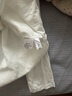 Olrain歐芮兒純棉長(cháng)袖T恤女裝秋季法式刺繡休閑圓領(lǐng)上衣 楓葉繡花  M  曬單實(shí)拍圖