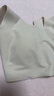 ubras無尺碼小奶皮紙片人內(nèi)衣胸大顯小薄無痕隱形背心文胸女燕麥奶標準 曬單實拍圖