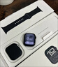 Apple/蘋果 Watch Series 10 智能手表GPS+蜂窩款46毫米亮黑色鋁金屬表殼黑色運(yùn)動(dòng)型表帶M/L MWYK3CH/B 曬單實(shí)拍圖