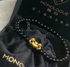 MONOLOGUE獨(dú)白嘴替系列有錢蟹復(fù)古黃金足金手鏈MR1236生日禮物七夕禮物 有錢蟹手鏈 16.25cm 曬單實(shí)拍圖