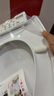 潛水艇馬桶蓋通用坐便器蓋子家用加厚蓋板老式抽水馬桶圈器配件緩降 V型耐壓長底座快拆款MG4 曬單實(shí)拍圖