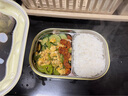 曇蓓漫飯盒上班族學生不銹鋼可微波爐便攜午餐分格水果便當盒可愛高顏值 上班族學生飯盒【黃色奶酪】 【304不銹鋼內(nèi)膽丨可微波爐冷藏】 曬單實拍圖