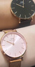丹尼爾惠靈頓（DanielWellington）DW情侶手表一對 情人七夕禮物 北歐風腕表DW00100307+DW00100368 曬單實拍圖