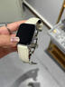 小米（MI）Applee/蘋果機(jī)通用Watch Series 10智能手表運(yùn)動(dòng)通話監(jiān)測(cè)健康手環(huán) H扣荔枝紋米白離線支付藍(lán)牙通話 曬單實(shí)拍圖
