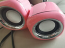 紐曼 Newmine BT55音響 電腦音箱有線迷你小型USB多媒體筆記本電腦桌面家用臺式機低音炮 櫻花粉 曬單實拍圖