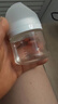 貝親（Pigeon）新生兒奶瓶套裝 玻璃+ppsu 3瓶2奶嘴2配件 適用0-1歲半 曬單實拍圖