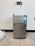 奧克斯小冰箱家用小型迷你冷藏冷凍兩用出租房宿舍用節(jié)能省電寢室辦公室電冰箱 【熱賣款 升級(jí)凈化去味】22A126DW銀 曬單實(shí)拍圖